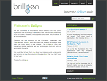 Tablet Screenshot of brillgen.com
